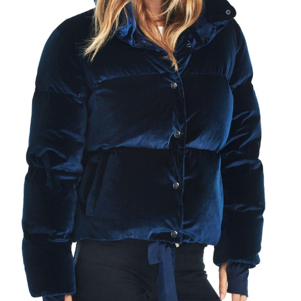 SAM Sophia Navy Puffer